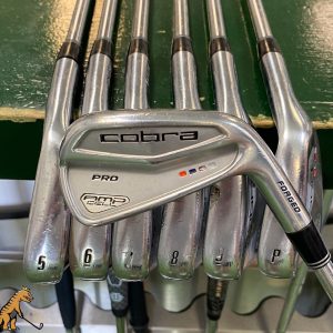 Used RH Cobra AMP Cell Pro Iron Set 4-PW Project X 5.5 Graphite Regular Flex
