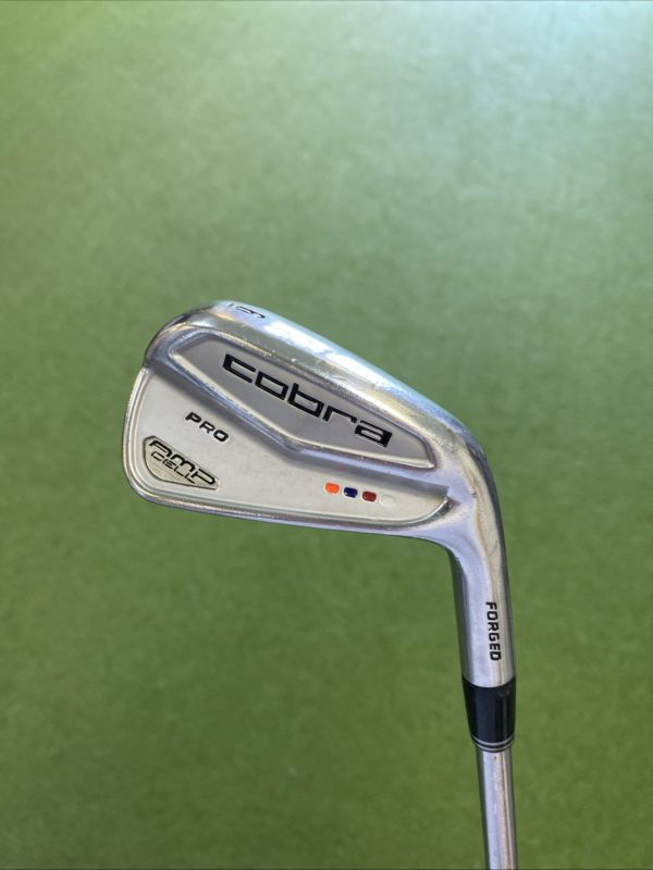 Used RH Cobra AMP Cell Pro Iron Set 4-PW Project X 5.5 Graphite Regular Flex - Image 7
