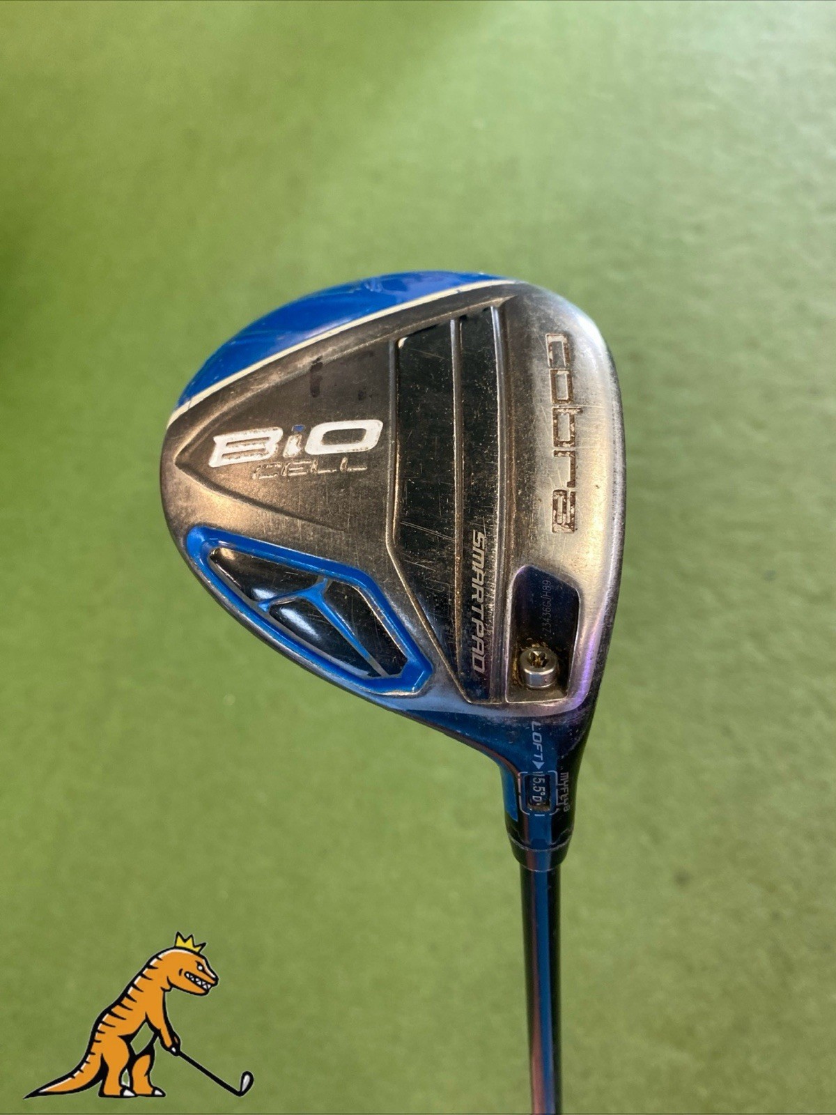 Used RH Cobra Bio Cell 15.5* 3-Wood Project X PX Graphite Senior Flex