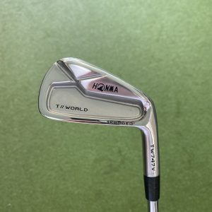 Used RH Honma TW 747 V 4 Iron Dynamic Gold Tour Issue S400 Steel