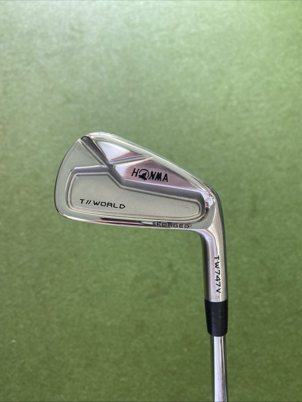 Used RH Honma TW 747 V 4 Iron Dynamic Gold Tour Issue S400 Steel