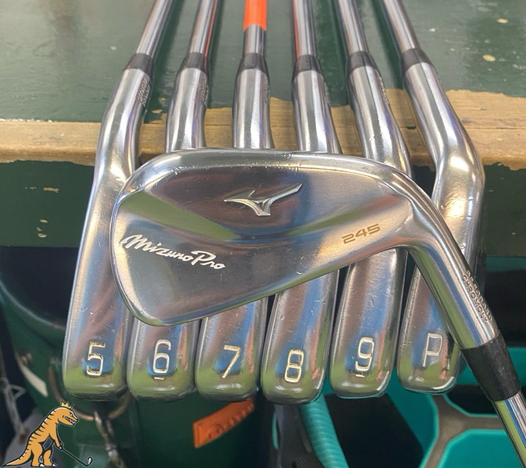 Used-RH-Mizuno-Pro-245-Iron-Set-4-PW-NS-Pro-Modus-Tour-105g-Stiff-Flex-Steel-357502562603