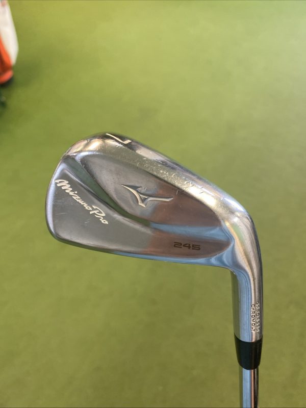 Used-RH-Mizuno-Pro-245-Iron-Set-4-PW-NS-Pro-Modus-Tour-105g-Stiff-Flex-Steel-357502562603-8