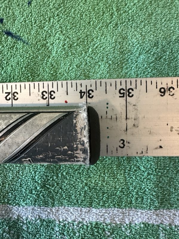 Used RH Odyssey White Smoke MC72 34” Putter
