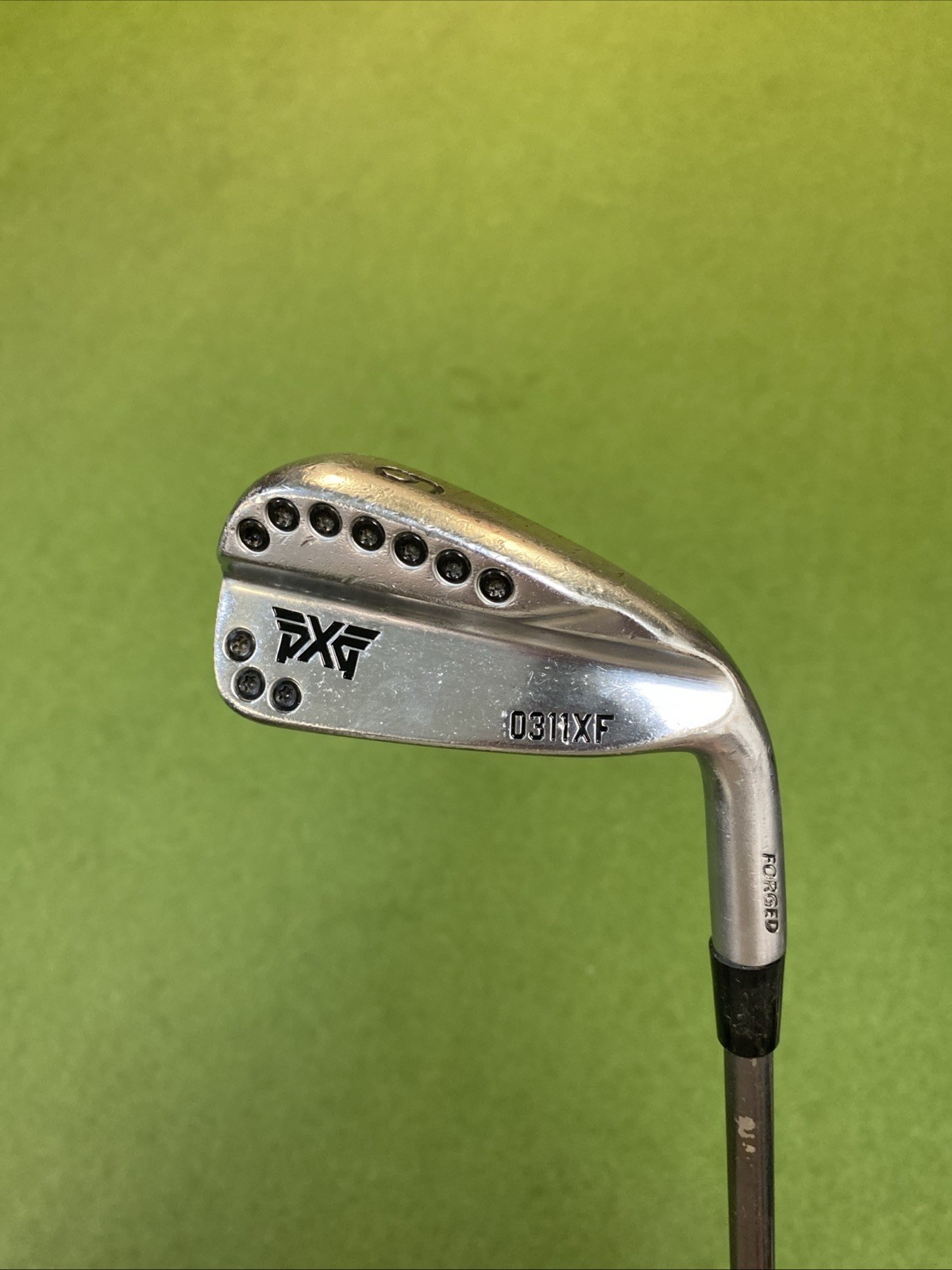Used RH PXG 0311 XF Iron Set 5-PW NS Pro 880 AMC Steel Regular Flex - Image 5