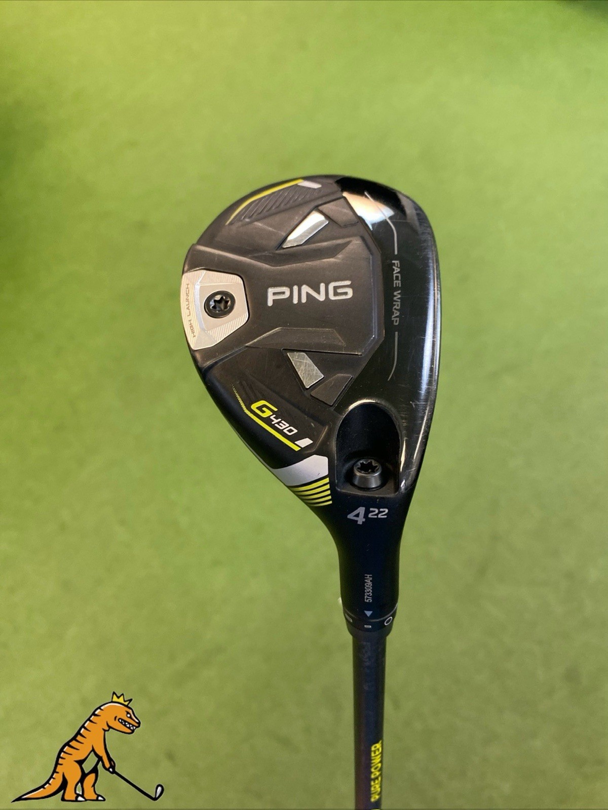 Used RH Ping G430 22* 4 Hybrid TPT 15/Hi Extra Stiff Graphite 100g