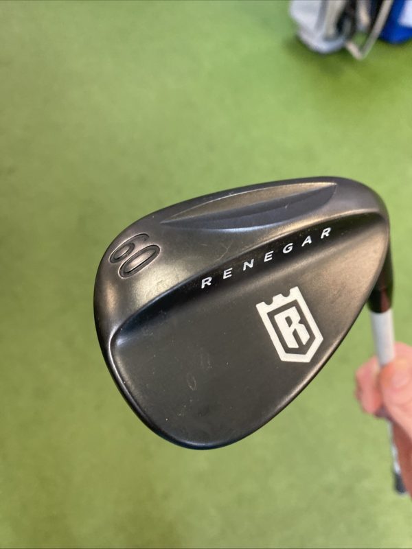 Used RH Renegar Black Wedge Set 56*, 60* Aldila Graphite Wedge Flex