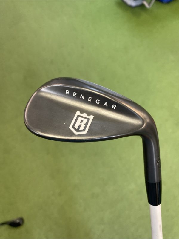 Used RH Renegar Black Wedge Set 56*, 60* Aldila Graphite Wedge Flex