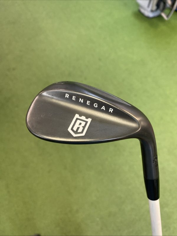 Used RH Renegar Black Wedge Set 56*, 60* Aldila Graphite Wedge Flex