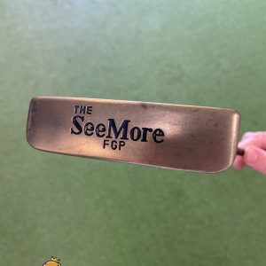 Used RH SeeMore FGP Center Shaft 35” Blade Putter + HC