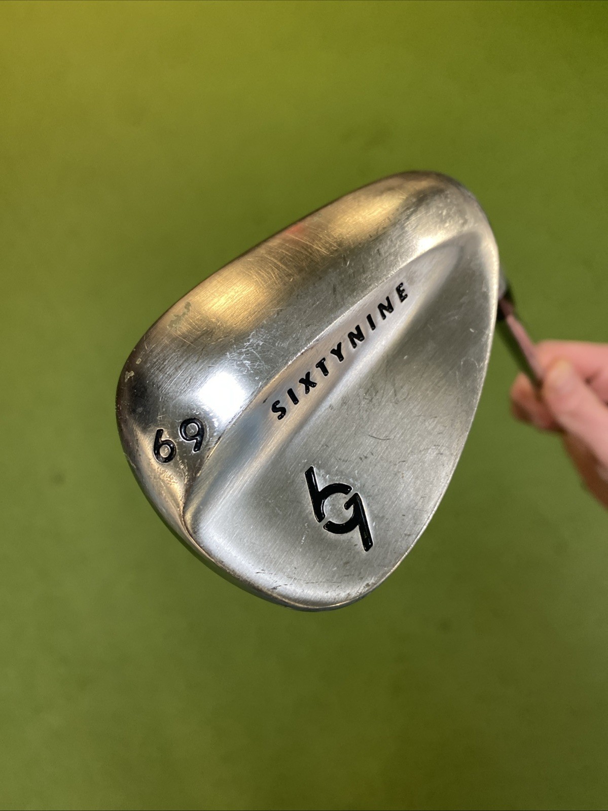 Used RH Sixty Nine 69* Lob Wedge Dynamic Gold Tour Issue Wedge Flex - Image 3