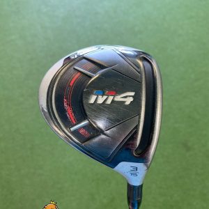 Used RH TaylorMade M4 15* 3-awood UST Helium Graphite Seniors