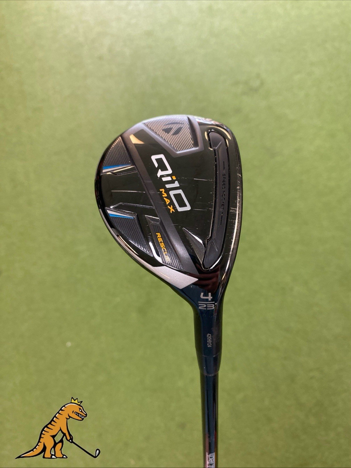 Used RH TaylorMade Qi10 Max Rescue 23* 4 Hybrid Tensei AV 65g Regular Flex + HC