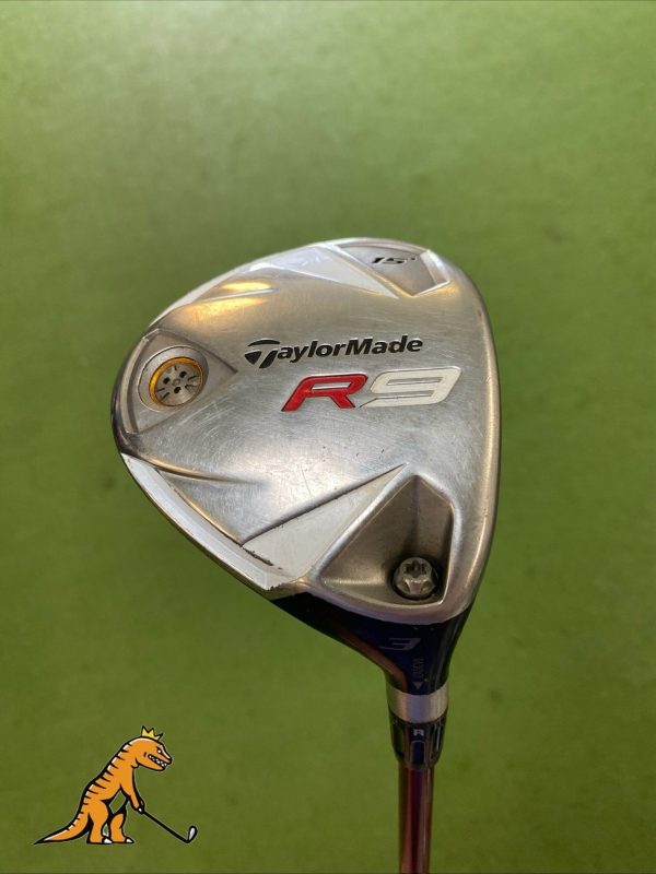 Used-RH-TaylorMade-R9-15-3-Wood-Fujikura-Motore-Graphite-Seniors-357141255143
