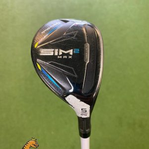 Used RH TaylorMade SIM 2 Max 25* 5 Hybrid Aldila NV 45g Graphite Ladies 5H SIM2