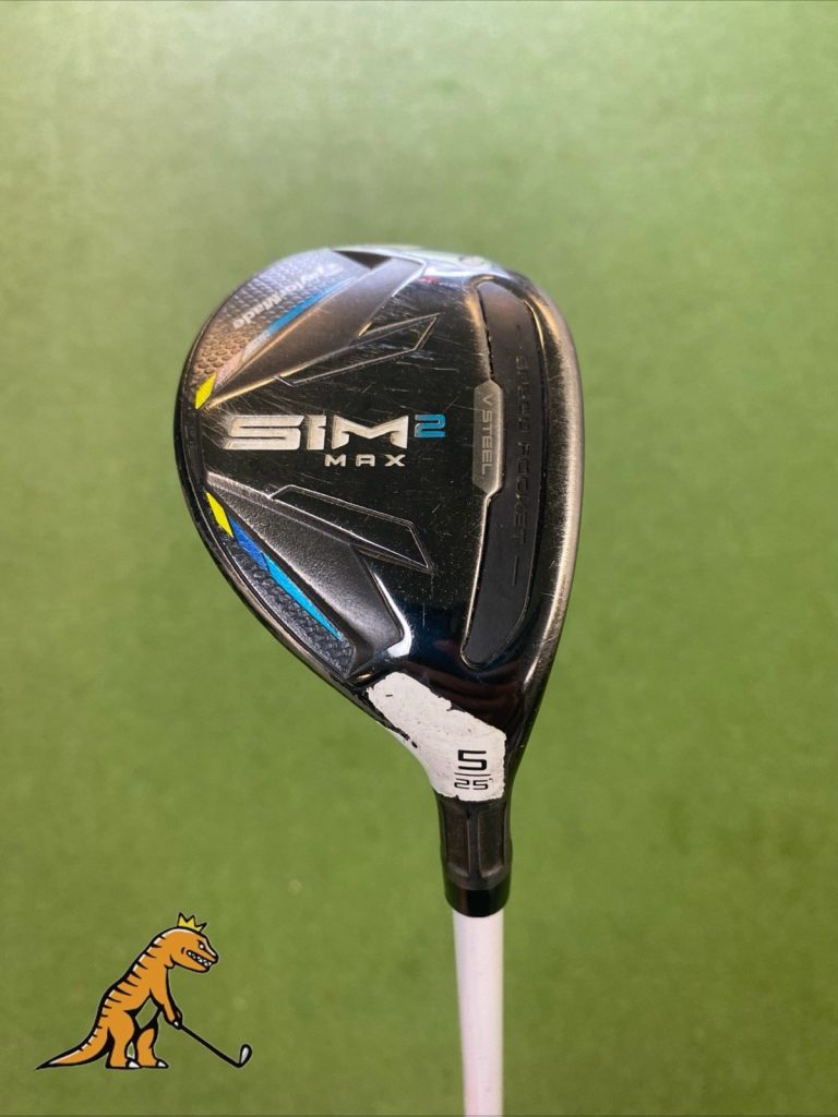 Used RH TaylorMade SIM 2 Max 25* 5 Hybrid Aldila NV 45g Graphite Ladies 5H SIM2