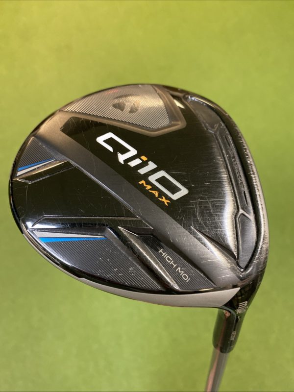Used TaylorMade Qi10 Max 16* 3-Wood Fujikura Speeder Graphite Regular + HC - Image 3