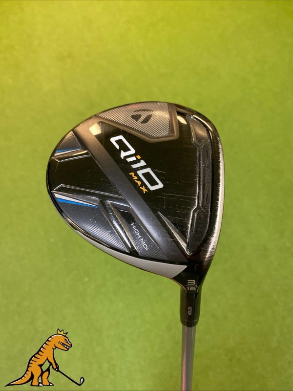 Used TaylorMade Qi10 Max 16* 3-Wood Fujikura Speeder Graphite Regular + HC