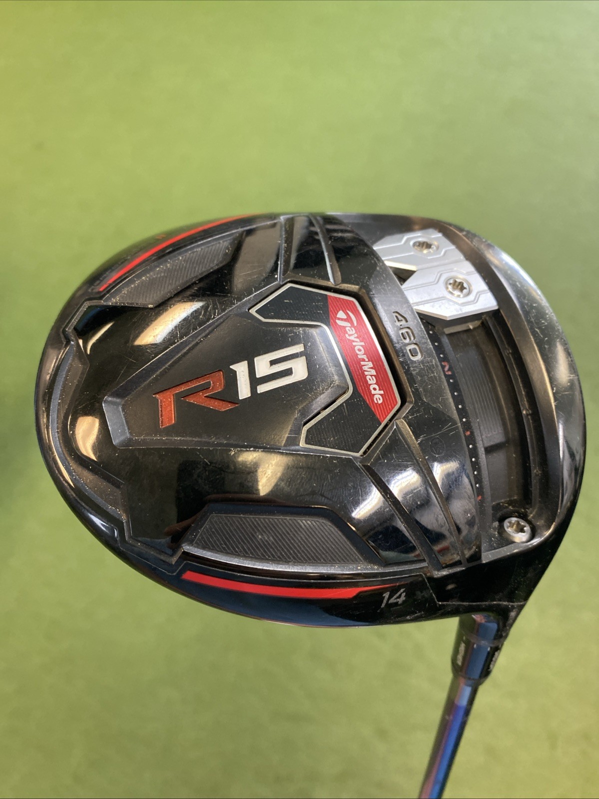 Used TaylorMade R15 Black 14* Driver Veylix Graphite Senior Flex - Image 3