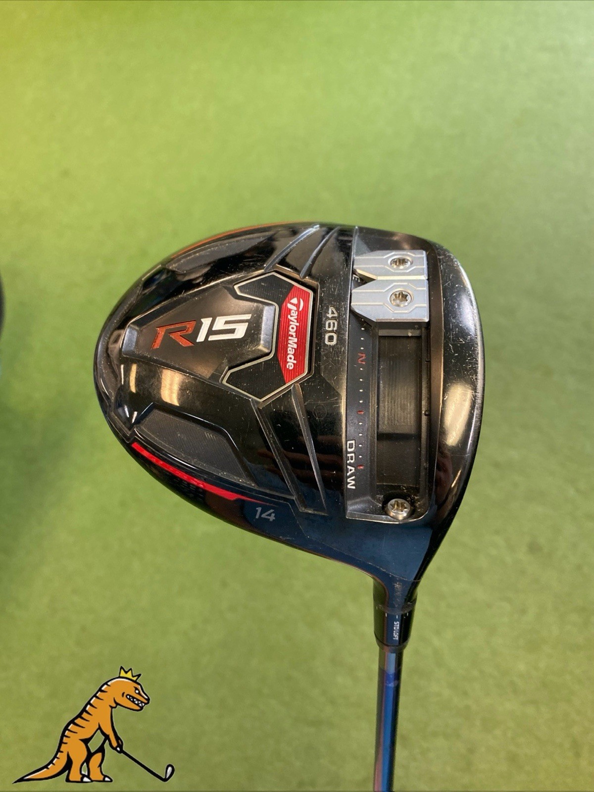 Used TaylorMade R15 Black 14* Driver Veylix Graphite Senior Flex