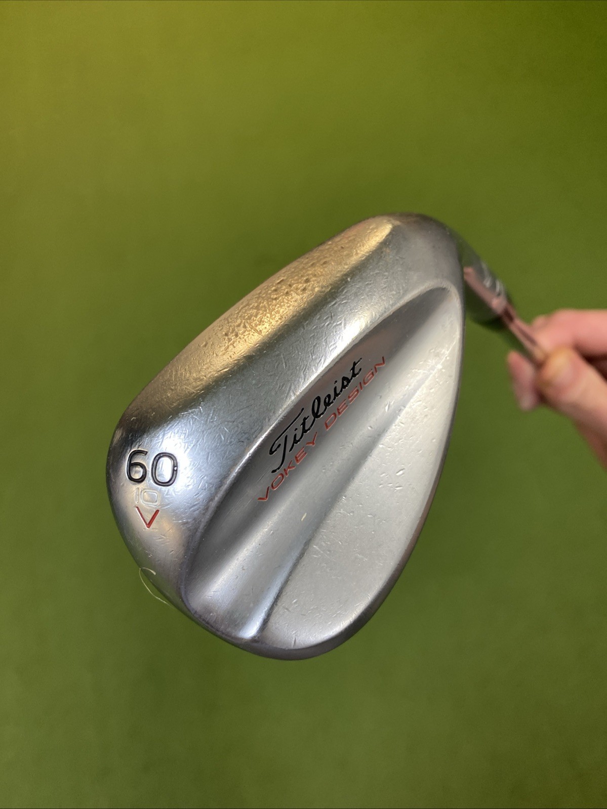 Used Titleist Vokey Design Wedge Works Wedge Set 56*, 60* V Grind Steel - Image 12