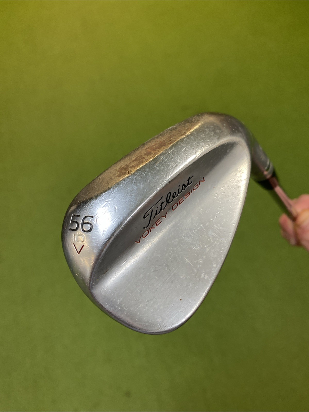 Used Titleist Vokey Design Wedge Works Wedge Set 56*, 60* V Grind Steel - Image 5
