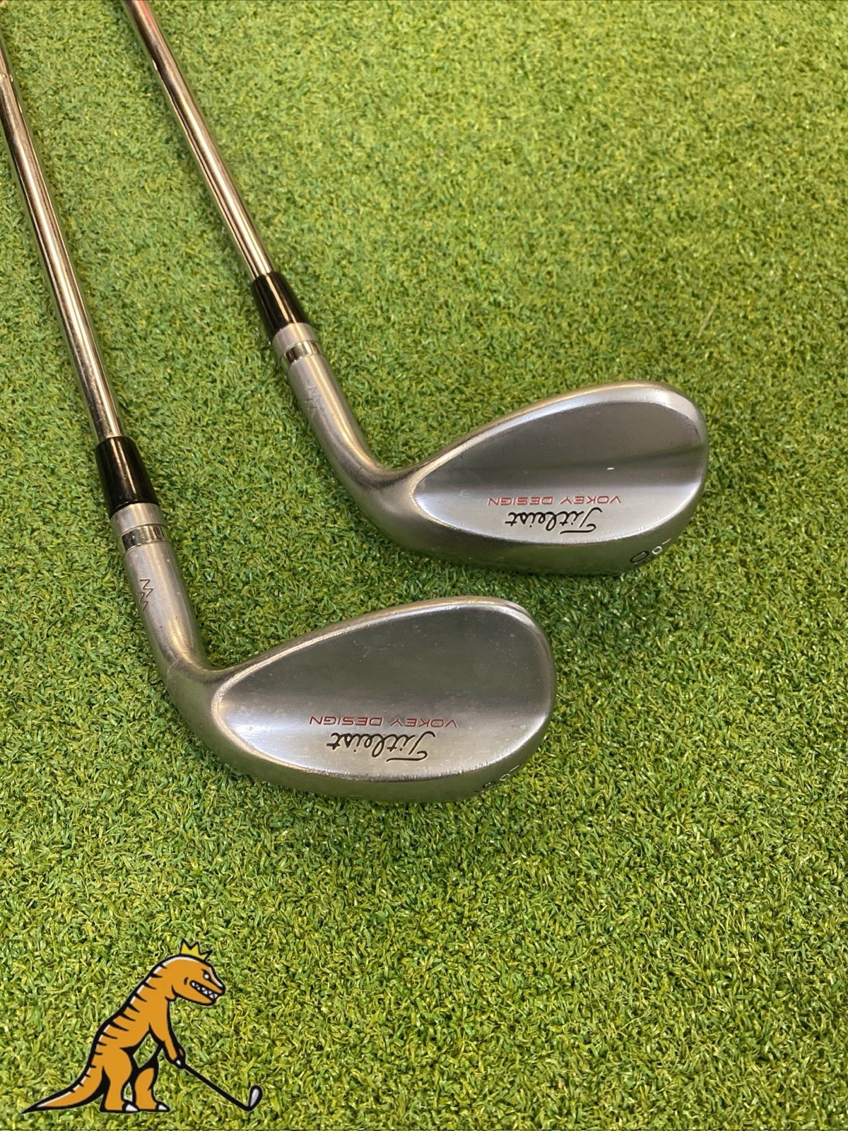 Used Titleist Vokey Design Wedge Works Wedge Set 56*, 60* V Grind Steel