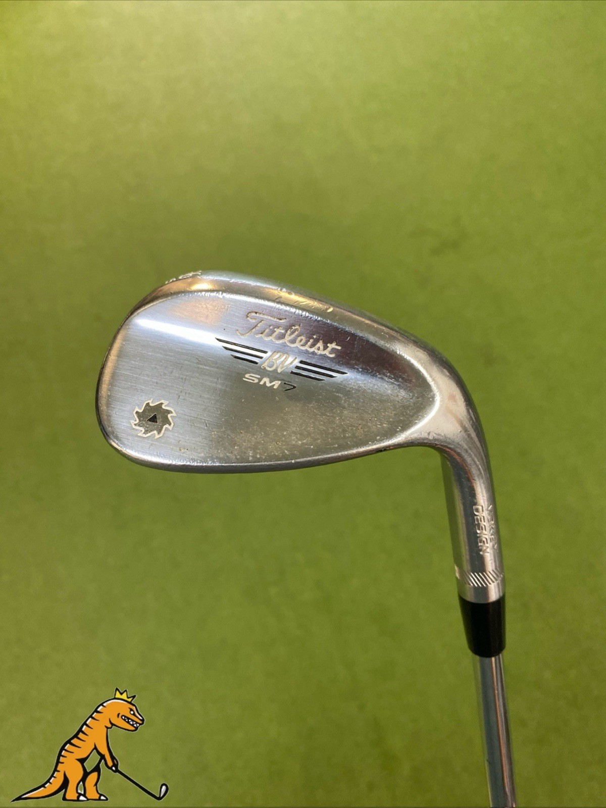 Used Titleist Vokey SM7 Tour Chrome 56.10* Sand Wedge BV Steel Wedge Flex