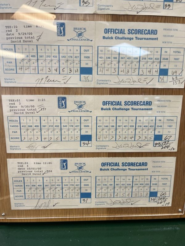 David-Duval-2000-Buick-Challenge-Winning-Scorecard-Plaque-357095350014-5
