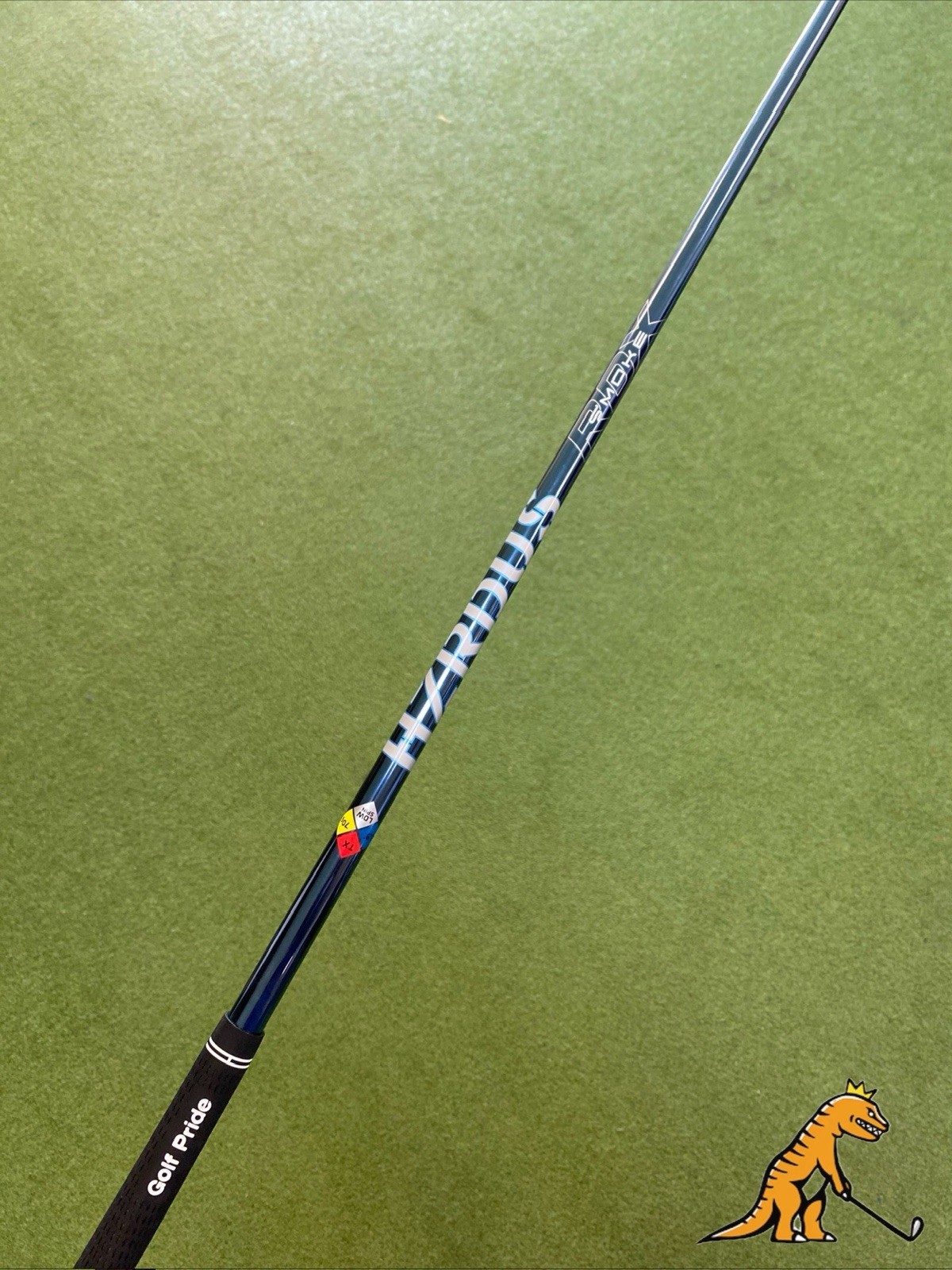 HZRDUS RDX Smoke PVD Blue Fairway Wood Shaft 70g TX Graphite TaylorMade Tip