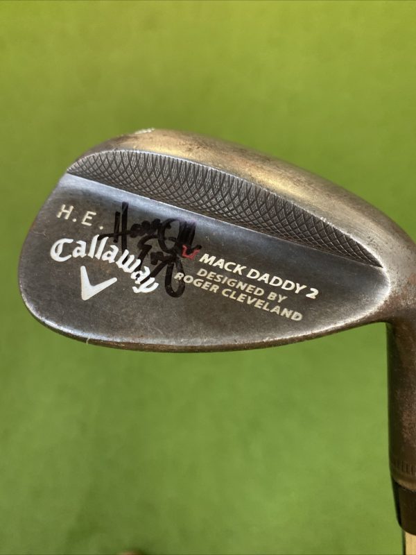 Harris English Personal Signed Callaway Mack Daddy 2 56.10* Sand Wedge