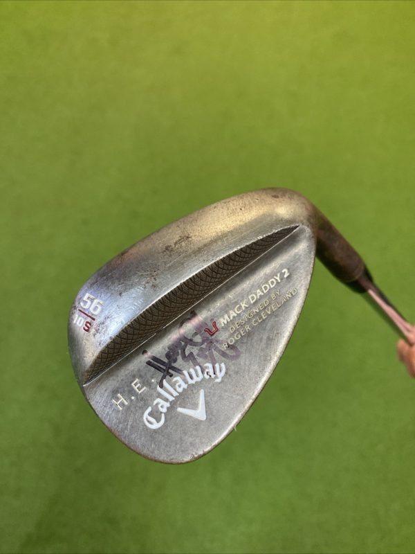 Harris English Personal Signed Callaway Mack Daddy 2 56.10* Sand Wedge