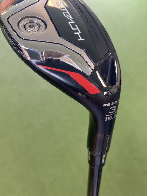 Mint TaylorMade Stealth Plus 19.5* 3 Hybrid HZRDUS RDX Smoke Graphite Regular 3H - Image 4