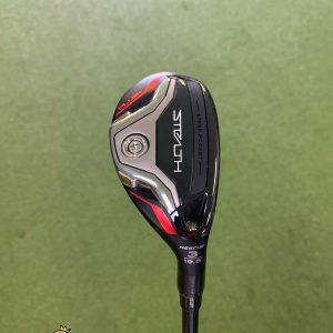 Mint TaylorMade Stealth Plus 19.5* 3 Hybrid HZRDUS RDX Smoke Graphite Regular 3H