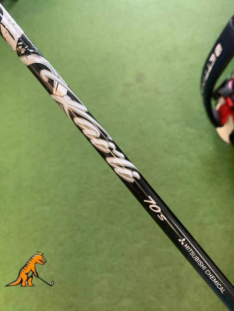 Mitsubishi Chemical Kai’li Black 70s Taylormade Tip Fairway Wood Shaft 41.5”
