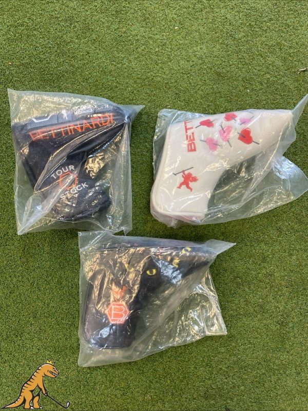 New Lot Of 3 Bettinardi Blade Putter Head Covers
