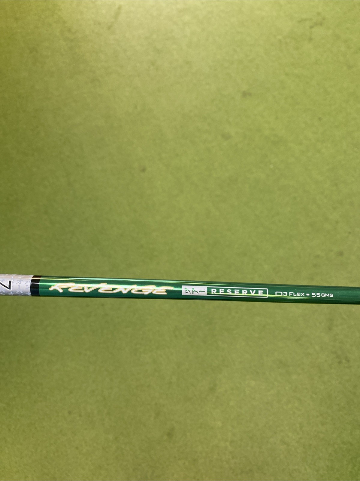 OBAN Revenge Reserve Green Fairway Wood Shaft 55g Regular Flex Graphite - Image 4