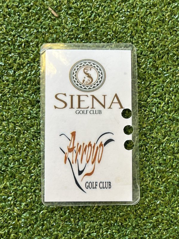 OJ Simpson’s Sienna Golf Club Membership Card 2021