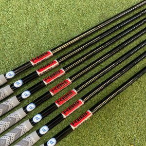 Pured KBS $-Taper Black Iron Set Shafts 130g Extra Stiff Steel 4-PW