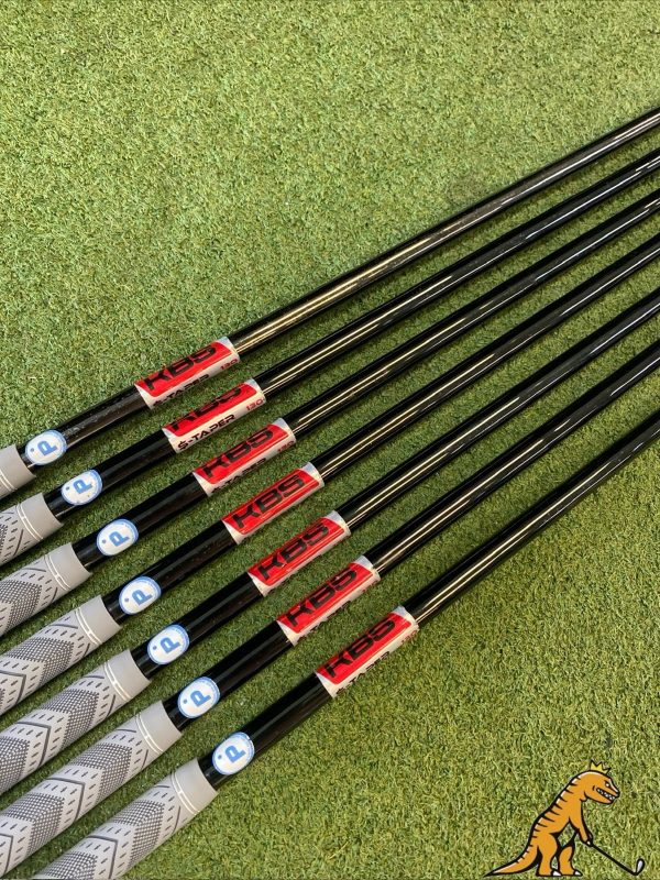 Pured KBS $-Taper Black Iron Set Shafts 130g Extra Stiff Steel 4-PW