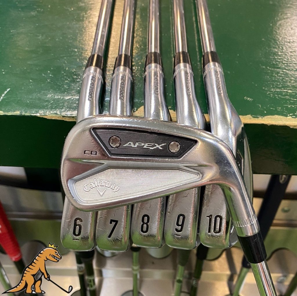 RH Callaway Apex CB Forged ‘24 Iron Set 5-PW Dynamic Gold Tour Issue X100 Steel