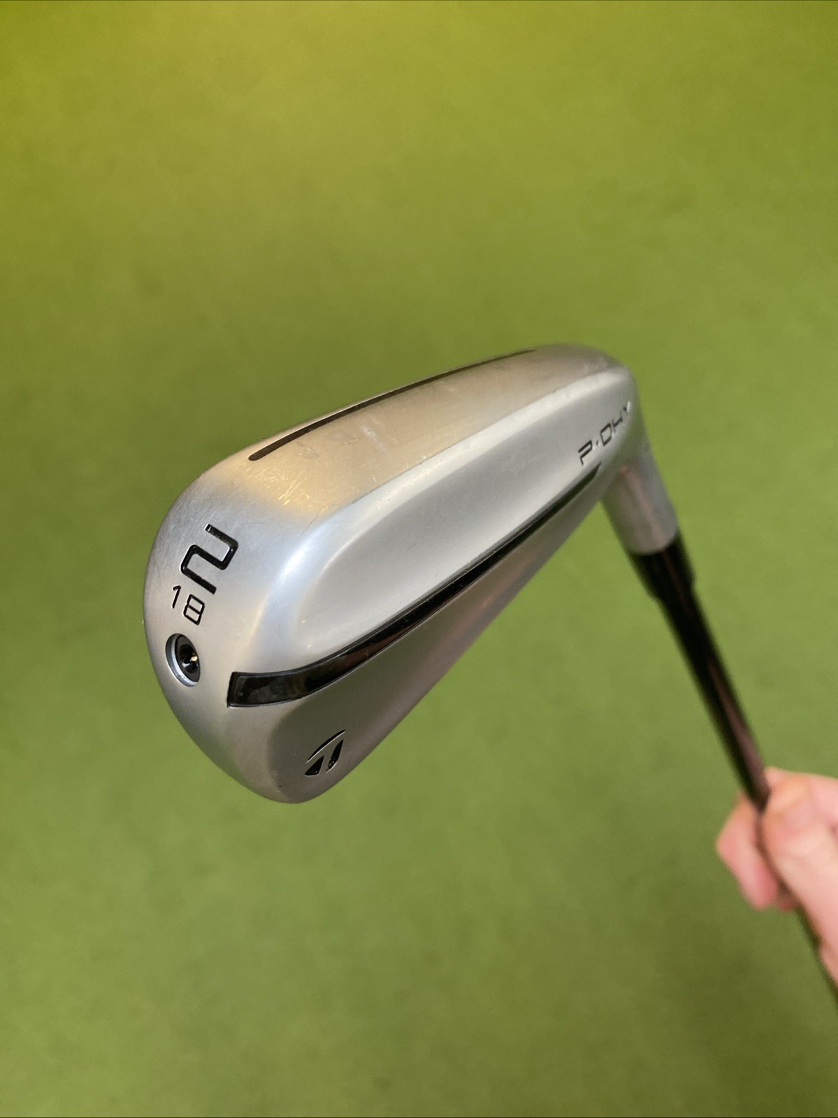 RH TaylorMade P-DHY 18* 2-Iron Tour AD VF 85g Stiff Flex Graphite - Image 3