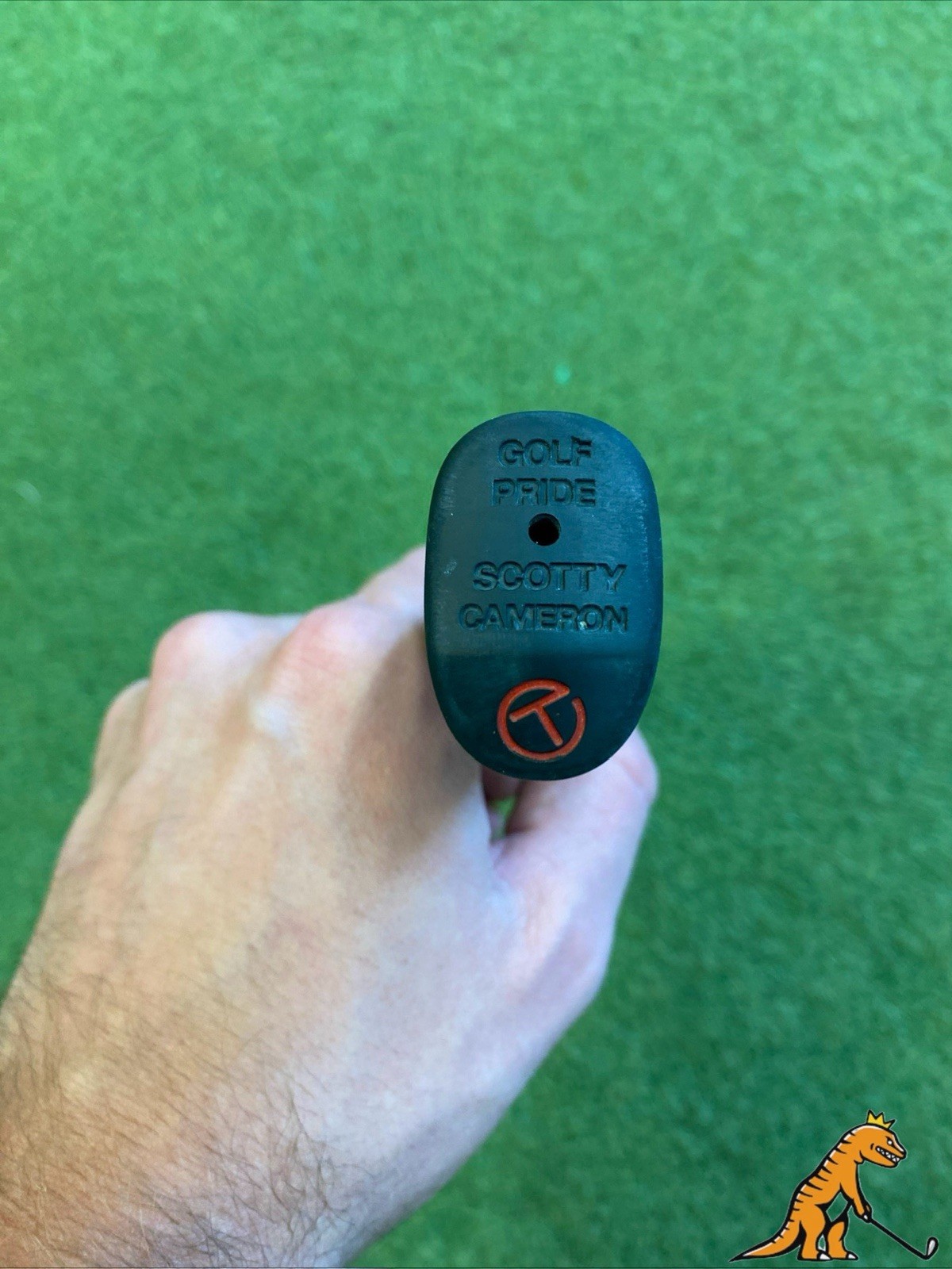 Scotty Cameron Rubber Circle T Tour Only Putter Grip Black