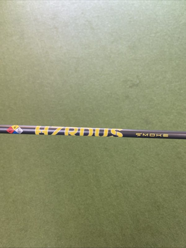 Small Batch HZRDUS Smoke Yellow Driver Shaft 60g Graphite TX TaylorMade Tip - Image 3