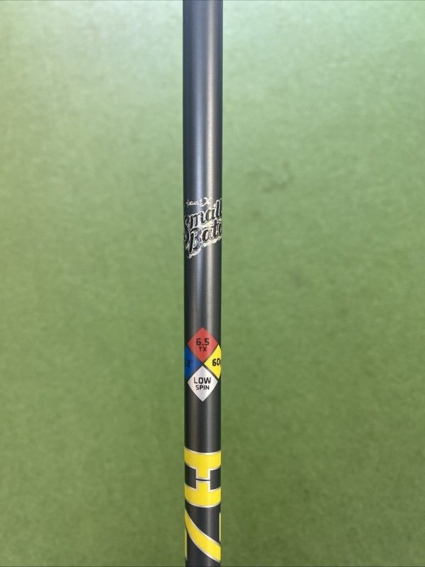 Small Batch HZRDUS Smoke Yellow Driver Shaft 60g Graphite TX TaylorMade Tip - Image 4