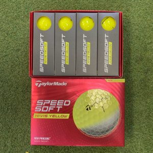 TaylorMade 2024 Speed Soft Hi-Vis Yellow 2 Dozen Golf Balls New