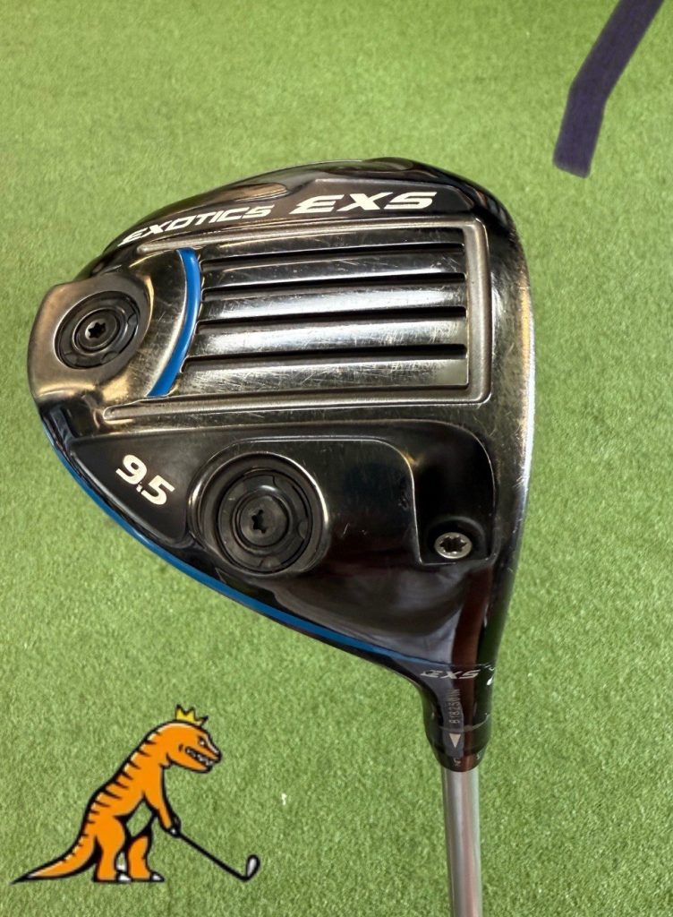 Tour Edge Exotics Exs 9.5° Driver Tensei Blue 60g Regular Flex *Dent Toe*