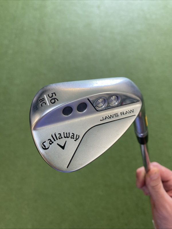 Tour Issue Callaway Jaws Raw 56.08* Sand Wedge KBS Tour 125g Stiff Steel