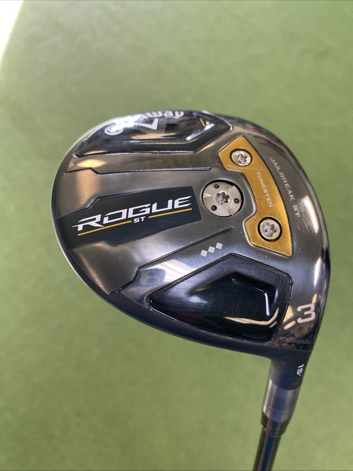 Tour Issue Callaway Rogue ST Triple Diamond 15* 3-Wood Tensei AV 75g Extra Stiff - Image 3