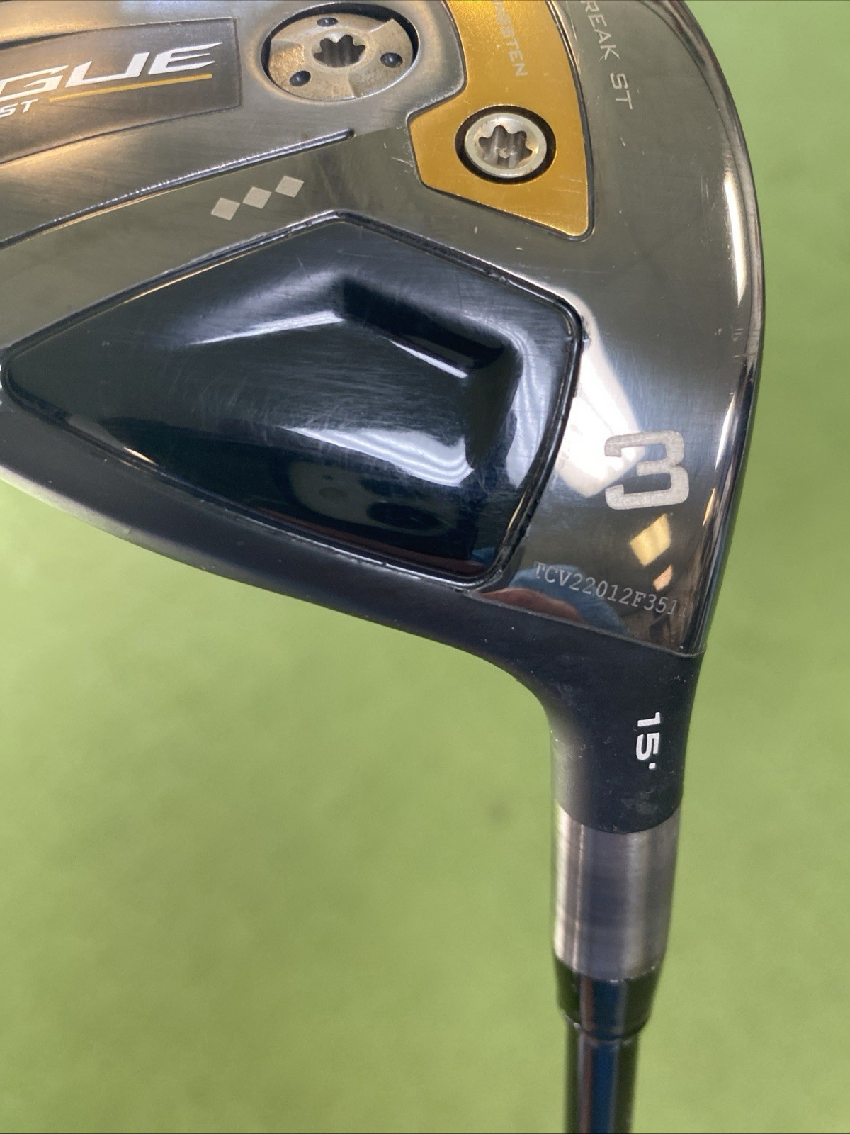 Tour Issue Callaway Rogue ST Triple Diamond 15* 3-Wood Tensei AV 75g Extra Stiff - Image 4